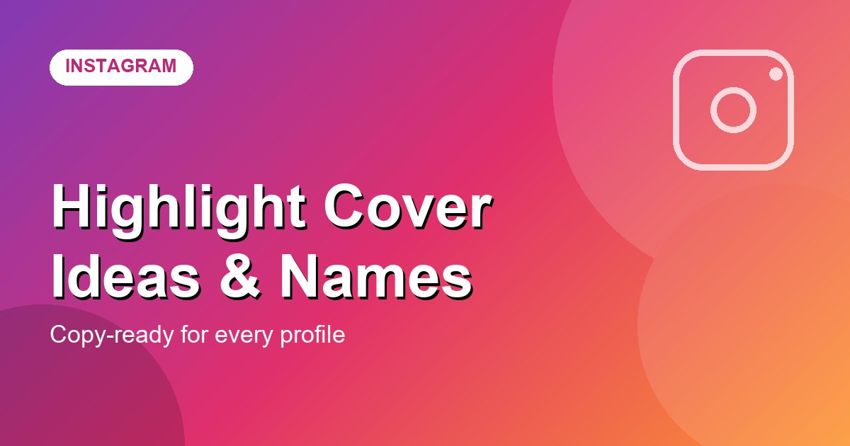 Instagram highlight cover ideas cover graphic